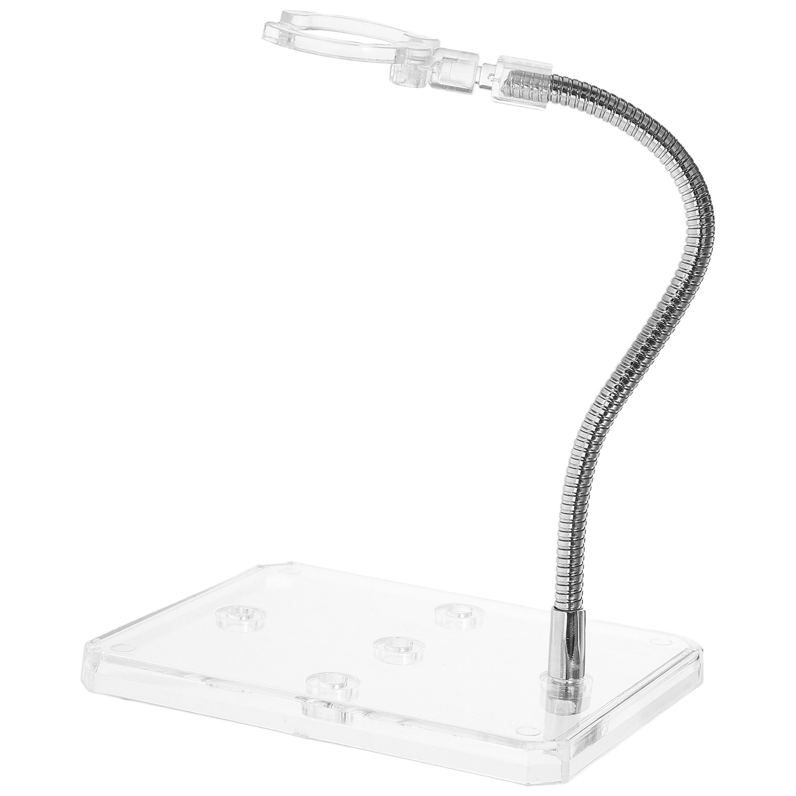Action Figure Stand - モデル用安定調整可能なアクションフィギュアスタンド。RG/HGシリーズに対応。動的なポーズを表現できる柔軟なディスプレイベース。