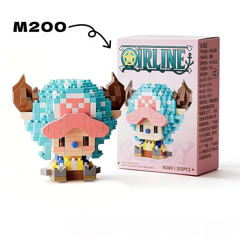 新商品！PIECE 太陽神ニカ、ルフィ、チョッパー、エース、 - Building Block Mini のレビューと価格
