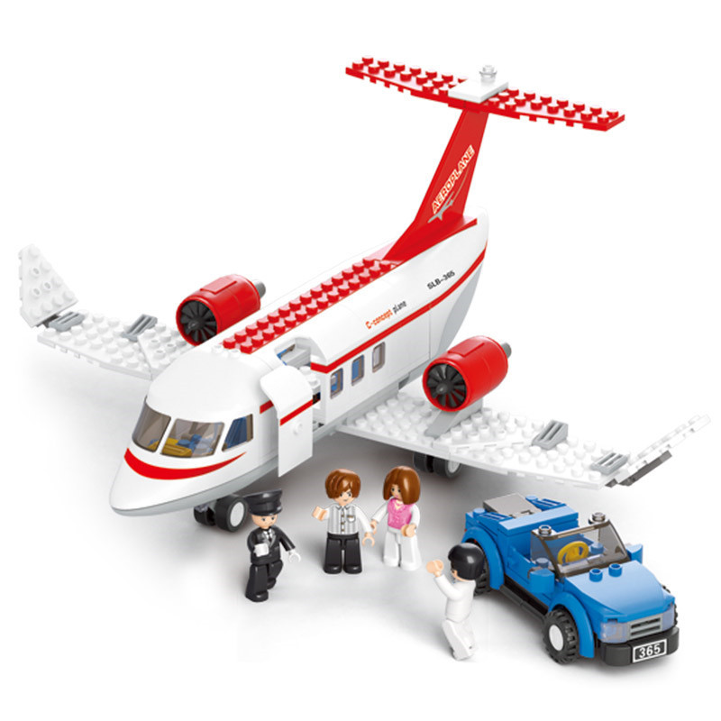 ハイテクアビオン貨物航空機救助飛行機空港エアバス飛行機モデル - Lego Set Creator のレビューと価格