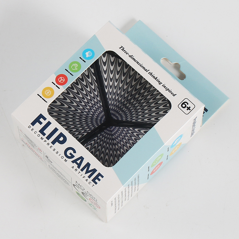 無限の 3D マジックキューブ不規則なフリップパズルビジョン - Fidget Cube Original のレビューと価格