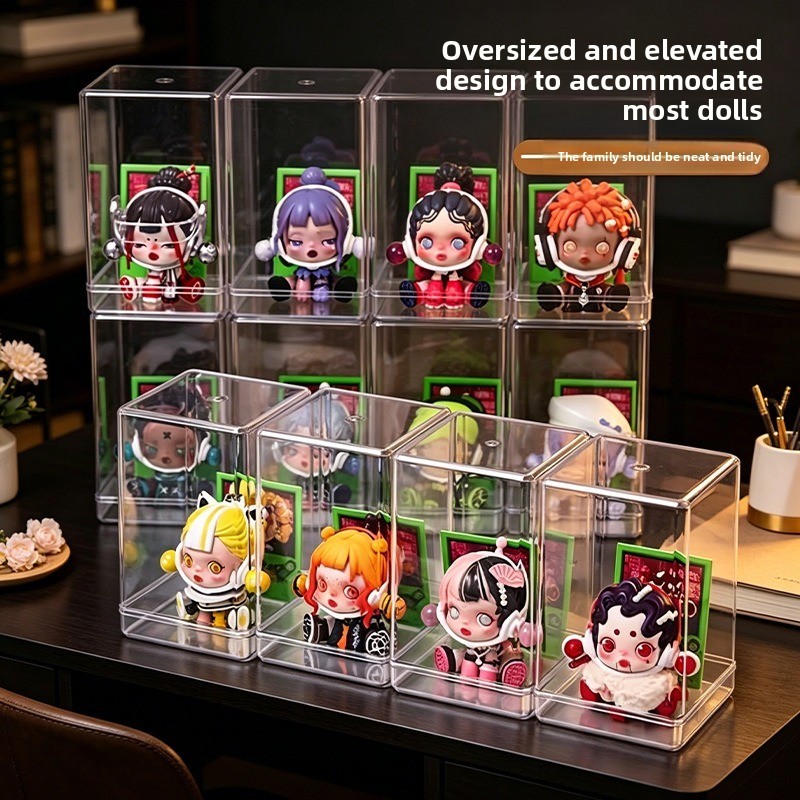 ブラインドボックス収納ボックス、単体人形用、プラスチック製デ - Pop Display Shelf のレビューと価格