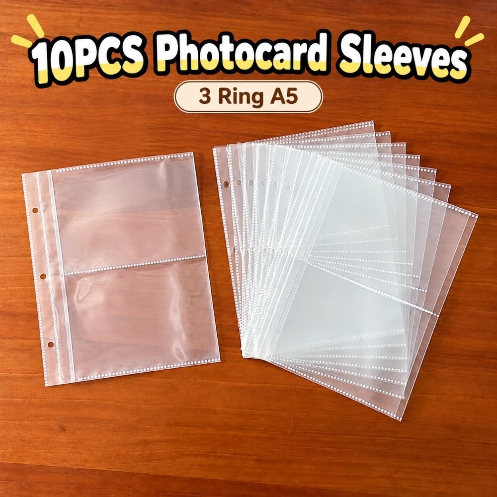 クリアビューカードスリーブ3連 A5サイズ 多機能ポケット付 - Card Penny Sleeve のレビューと価格