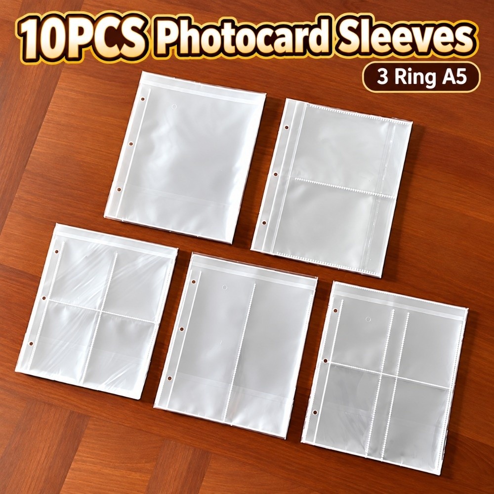 クリアビューカードスリーブ3連 A5サイズ 多機能ポケット付 - Card Penny Sleeve のレビューと価格