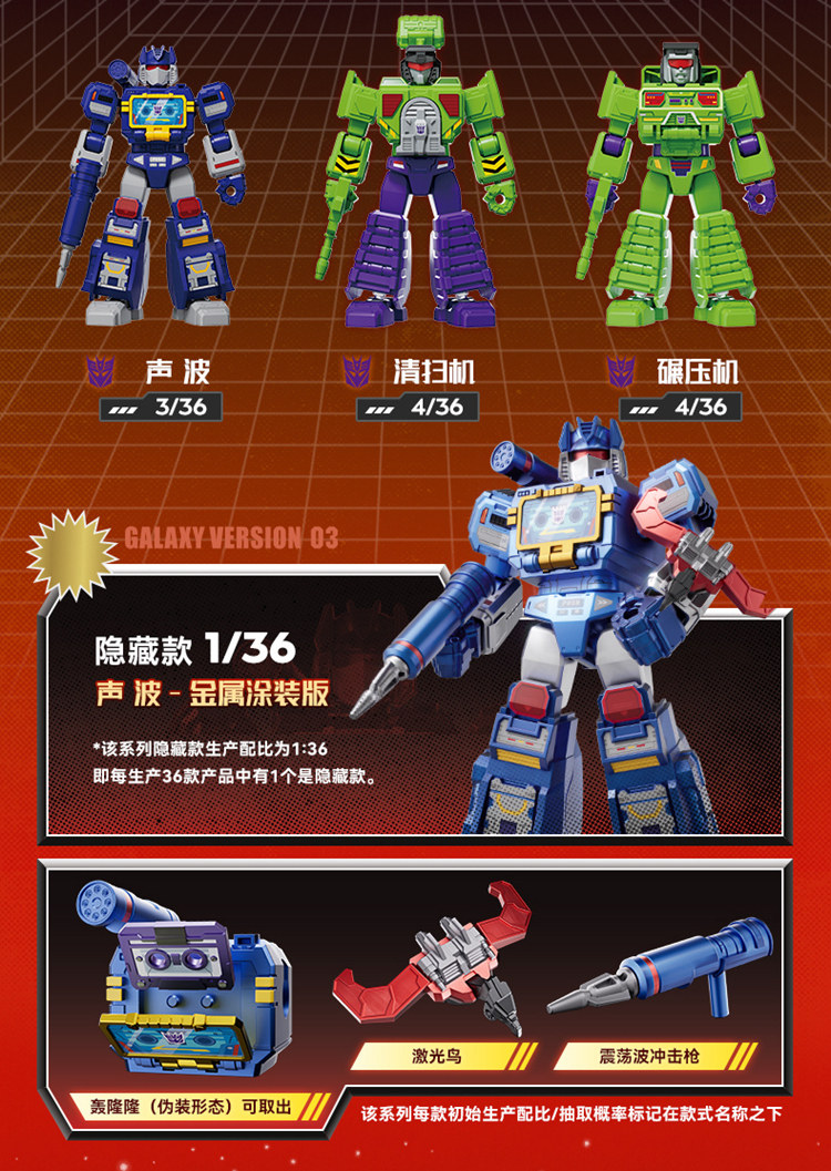 オリジナルブロキーズトランスフォーマーギャラクシーバージョン - Building Block Mini のレビューと価格