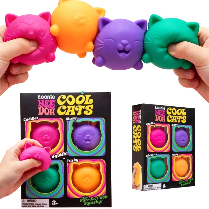 ミニ4個セット ニードーナイス アイスキューブ スローリバウ - Fidget Cube Original のレビューと価格